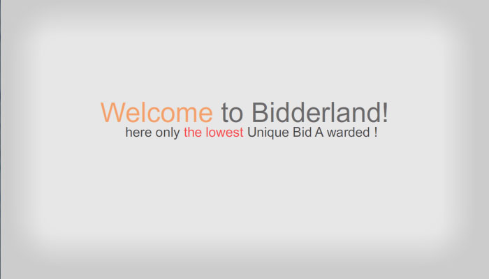 Bidderland 2d Animation flash presentation