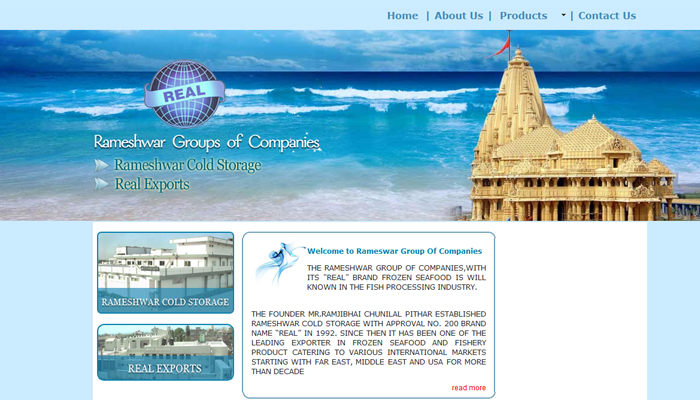 Frozen Seafoods products from gujarat gidc veraval