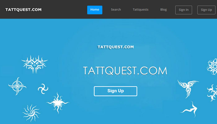 Tattquest Tatoo Artist Website from America